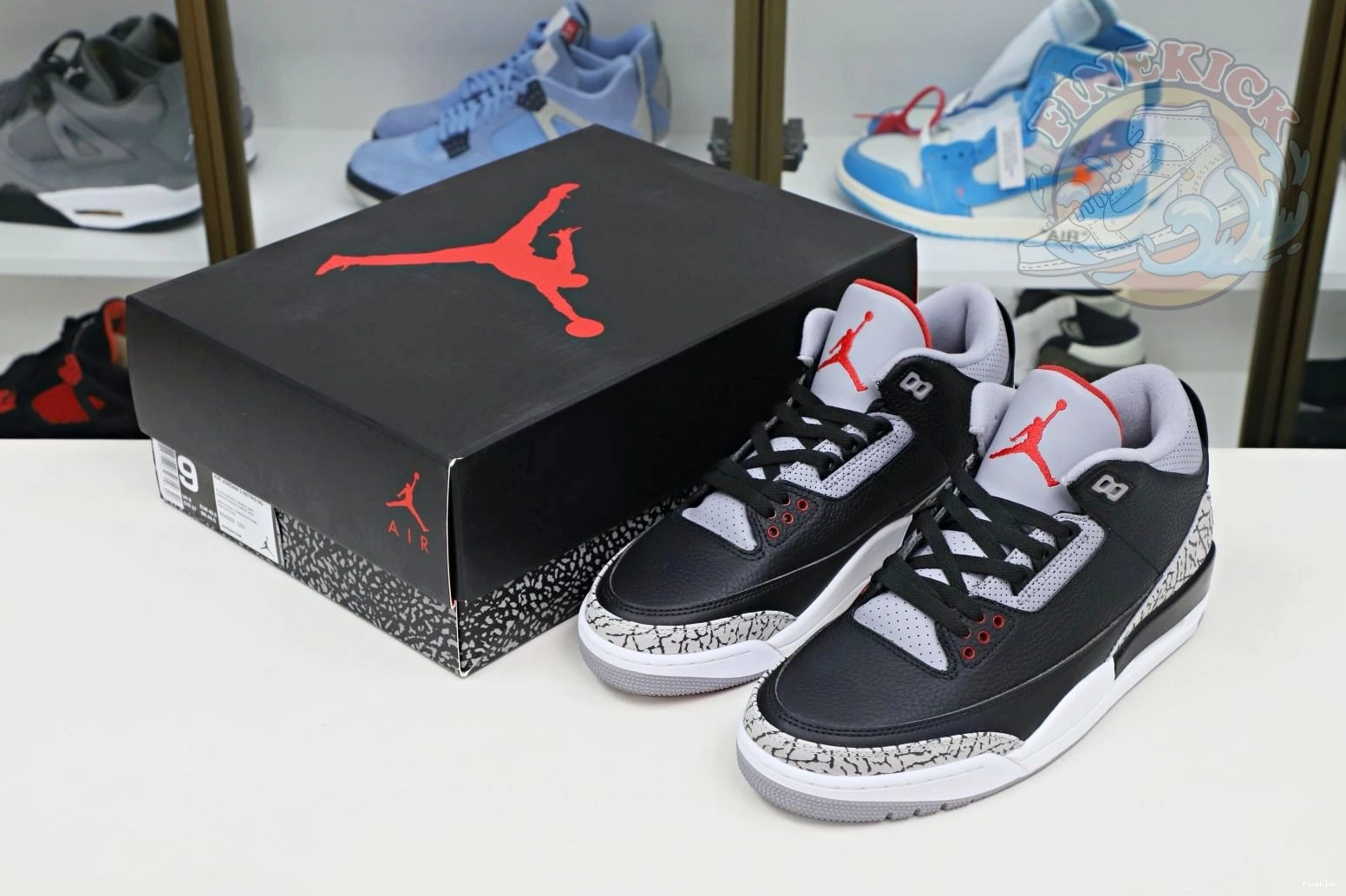 3 Air retro Jordan  Jordan 2018（854262-001） blackcement 0818